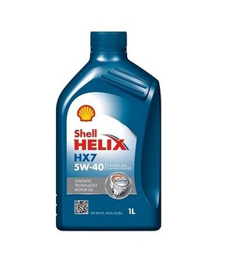 Shell HX7 5W40  1liter