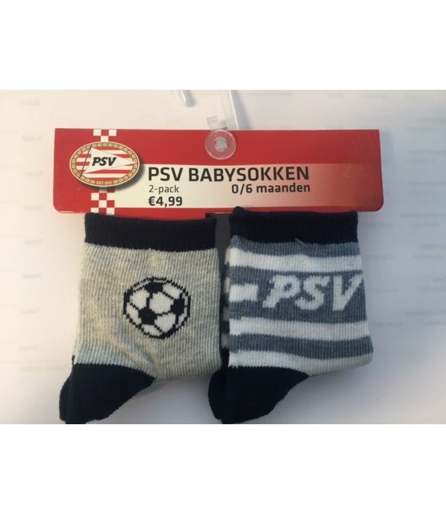 PSV Babysokken 2 pack 12-18 maanden