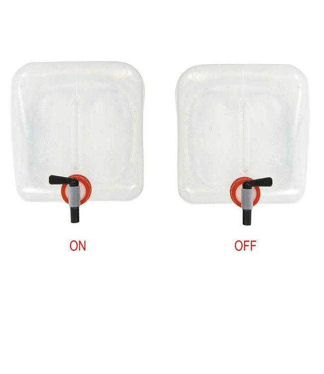 Jerrycan opvouwbaar 10L met kraantje