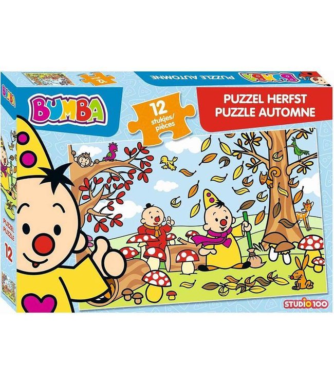 BUMBA Puzzel Herfst 12 pcs