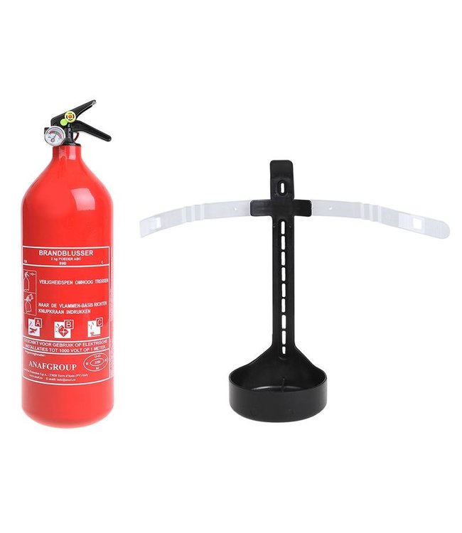 Brandblusser 2 kg + Manometer