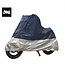 Motorhoes XL blauw/zilver