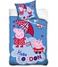 Peppa pig dekbedovertrek Hello London 140x200cm (144)