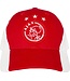 ajax Ajax Cap wit rood wit met logo kids