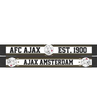 AJAX  Sjaal Zwart Goud Ajax Amsterdam traditional logo