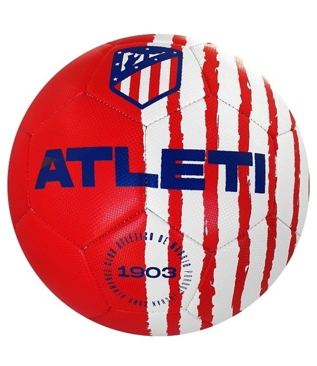 Atletico Madrid Voetbal ATLETI red/white size 5