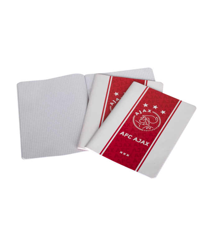 Ajax schrift A4 ruit 3-pack