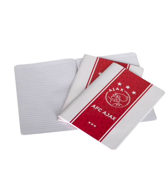 Ajax schrift A4 lijn 3-pack