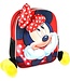 Minnie Mouse rugzak schooltas kinderen rood wit met voetjes