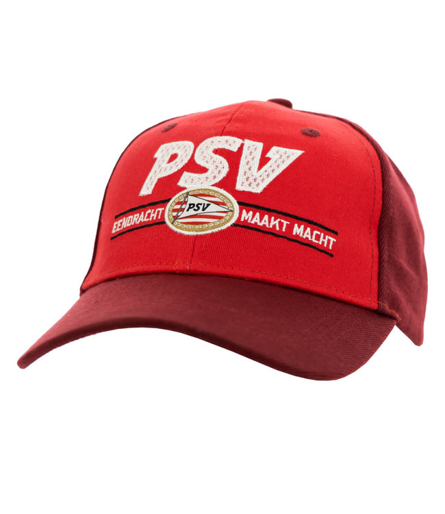 PSV Cap Letters Mesh rood-bordeaux JR