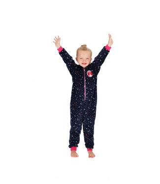 K3 Onesie Fleece Moon and Stars