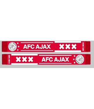 AJAX Sjaal AFC Ajax Kruizen Rood Wit