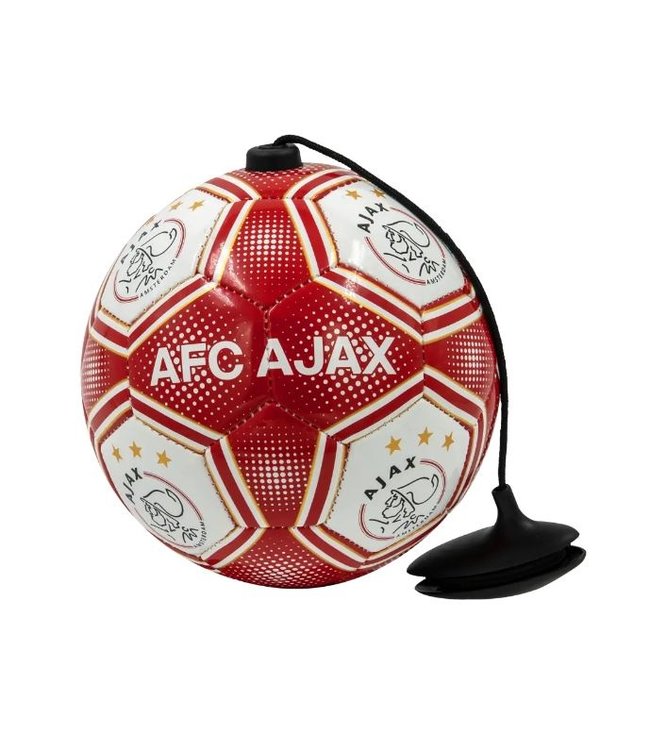 Ajax Techniek bal rood logo