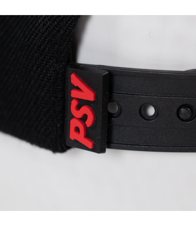 PSV Cap Logo Zwart - Rood SR