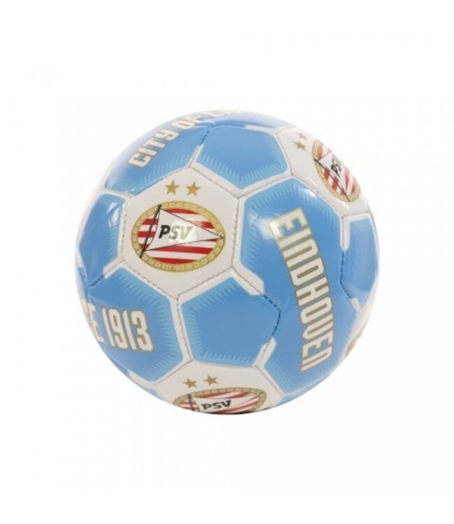 50 Stuks PSV Voetbal maat 2 Blauw Wit