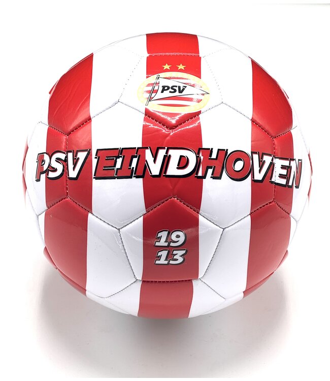 PSV Voetbal Strepen 1913 Maat 2 - Kleine Bal 13 cm