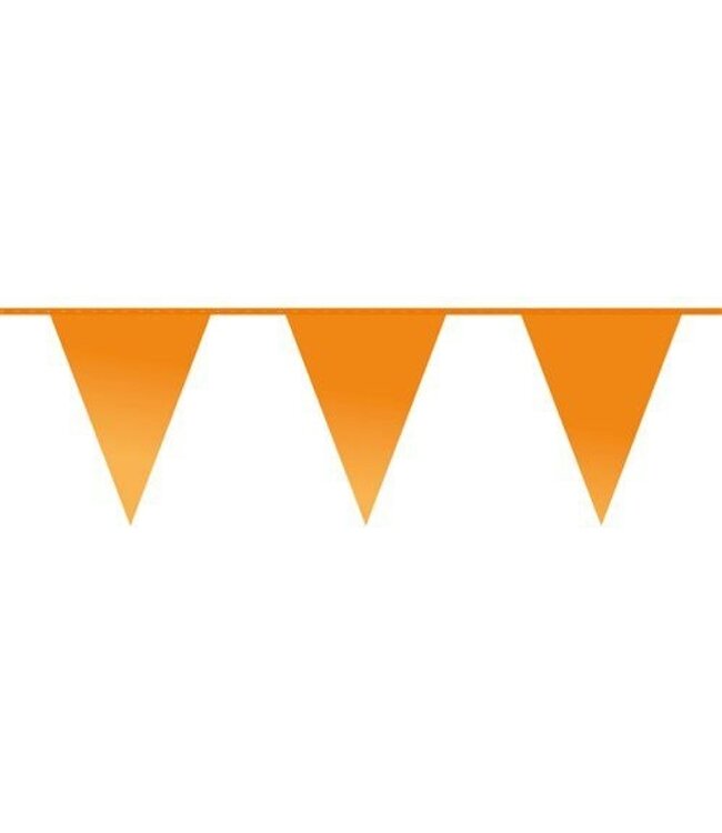 Vlaggenlijn PE oranje (30m)