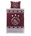 Ajax Dekbed - Dekbedovertrek 3rd 2024-2025 - Bordeaux grijs -