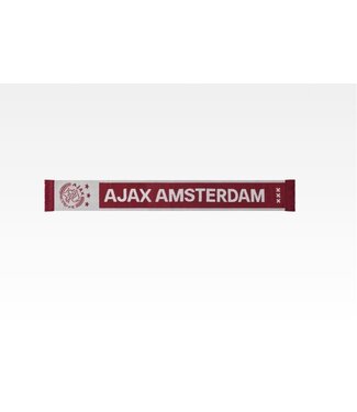 Ajax Sjaal 3e Grijs Bordeaux 2024-2025