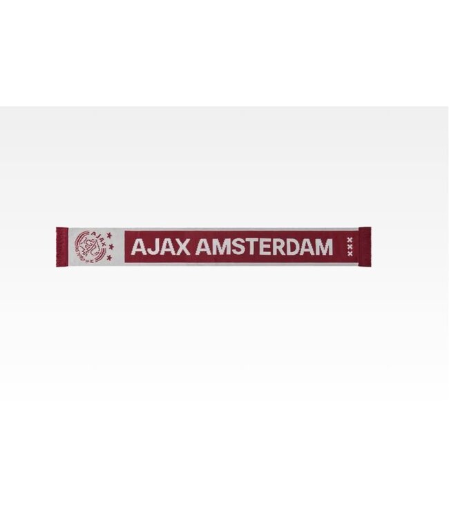 Ajax Sjaal 3e Grijs Bordeaux 2024-2025