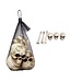 Schedels met botten (2x3st) - Halloween -