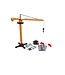 Hijskraan 40cm met voertuig en 50 accessoires ass