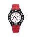 Ajax Horloge tiener rode siliconen band