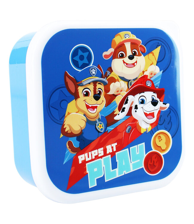 PAW Patrol Snackbox - set 3 delig -