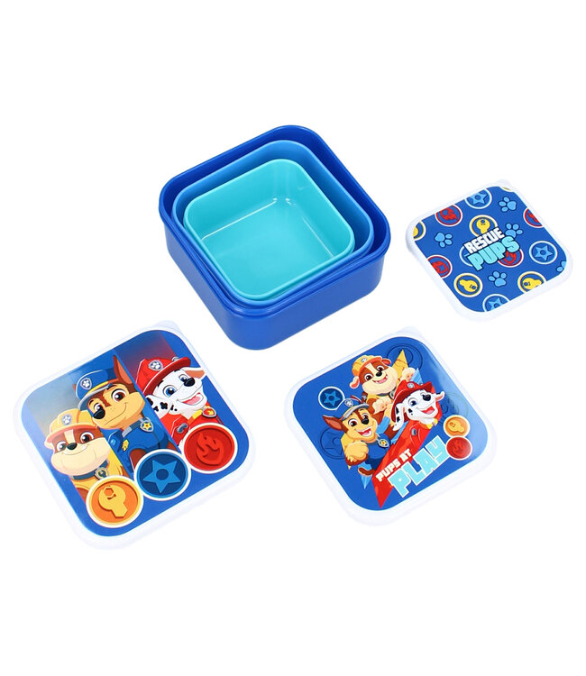 PAW Patrol Snackbox - set 3 delig -