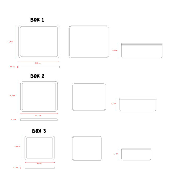 PAW Patrol Snackbox - set 3 delig -