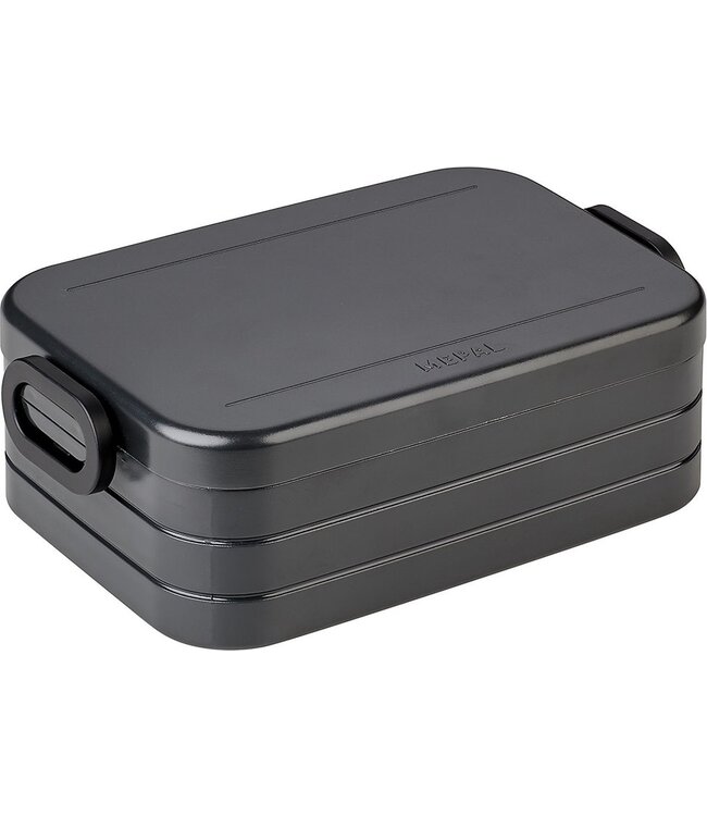 Mepal Lunchbox Nordic Black midi - Zwarte Broodtrommel -