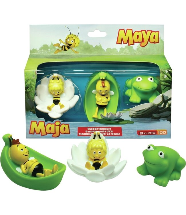 MAYA de Bij badfiguurtjes in een doosje