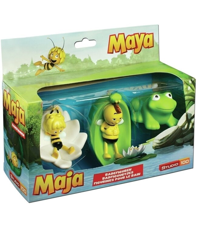MAYA de Bij badfiguurtjes in een doosje