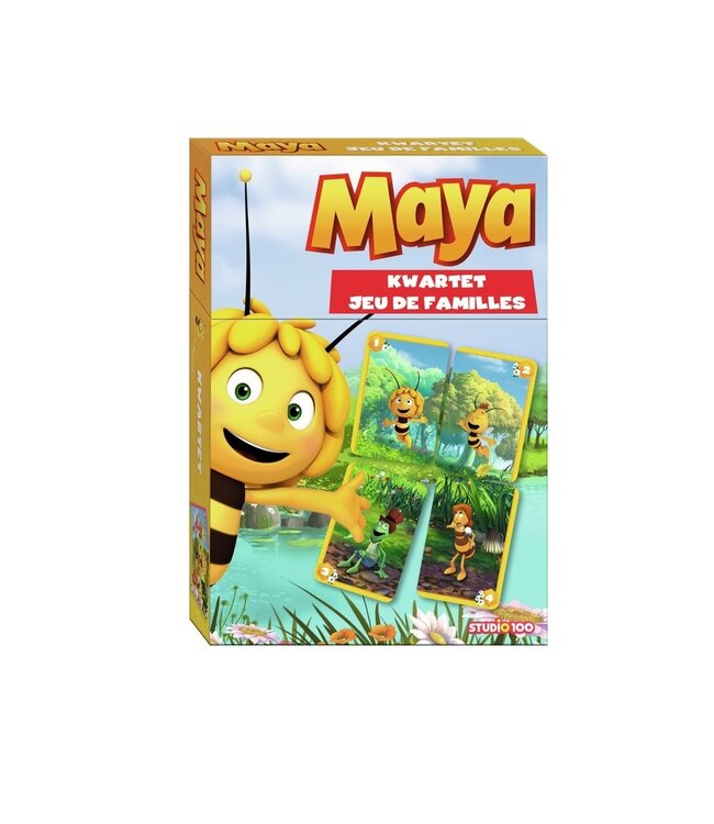 MAYA de Bij spel - kwartet (groot formaat)
