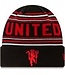 Manchester United Stripe Cuff Beanie