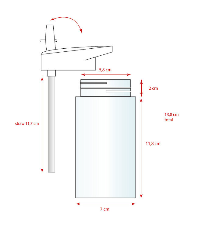 Stitch Drinkfles 450ml Stitch Drink Up