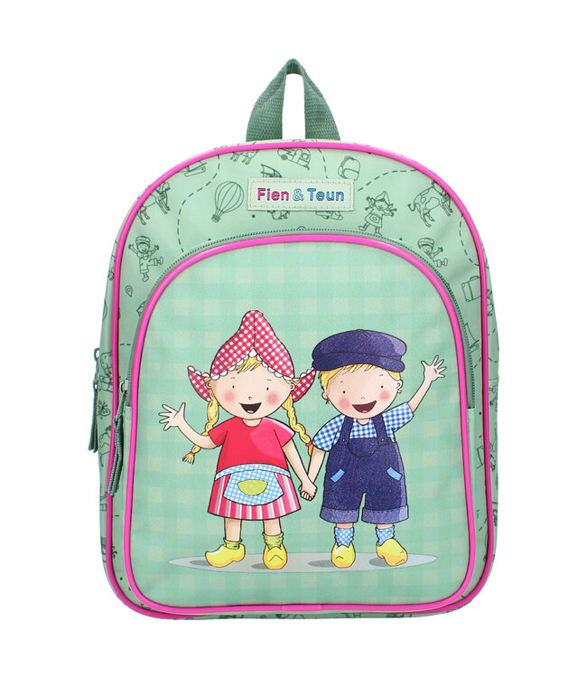 Fien & Teun Rugzak  Dierenvriendjes Roze