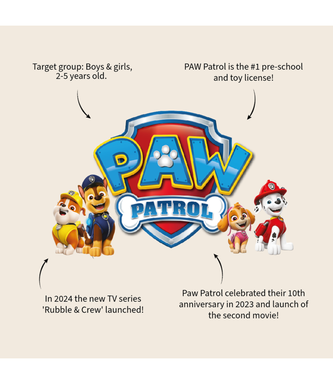 Paw Patrol Go Pups Go Rugzak 30 x 25 x 11 cm