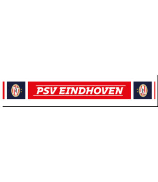 PSV Sjaal EMM Rood Donkerblauw