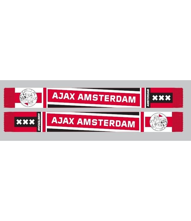 Ajax Sjaal W-R-Z Amsterdam oud logo