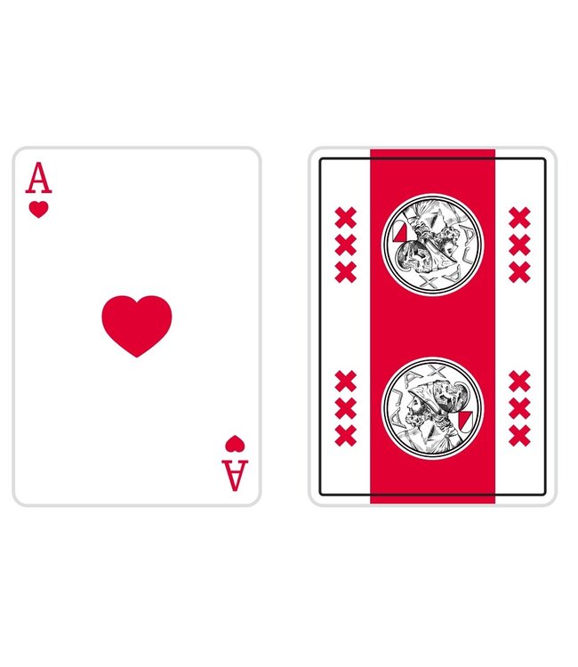 Ajax Speelkaarten WRW Oud Logo