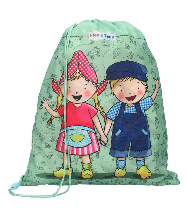 Fien & Teun Gymtas  Dierenvriendjes Blauw