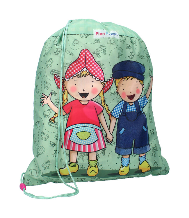 Fien & Teun Gymtas  Dierenvriendjes Roze