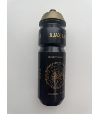 Ajax Bidon Zwart Goud Oud Logo 750ml