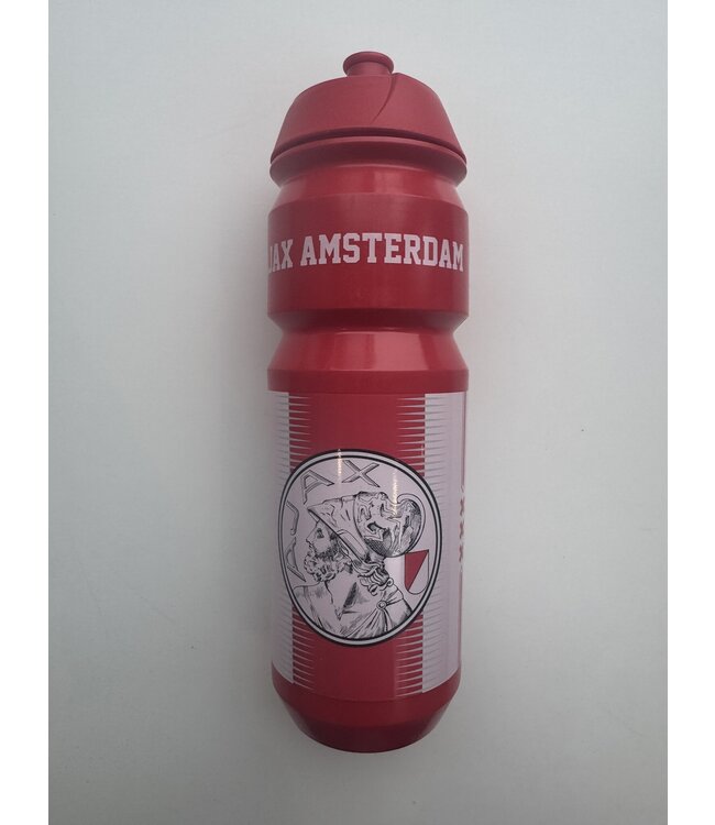 Ajax Bidon Oud Logo Rood 2025