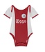Ajax Baby Romper Oud Logo Wit Rood Wit