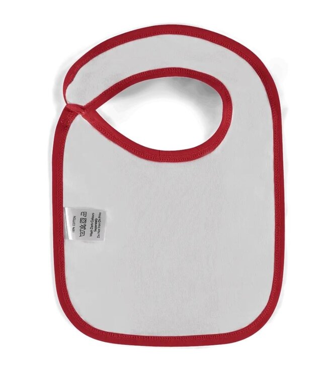 Ajax Baby Slabbetje Oud Logo Wit Rood Wit