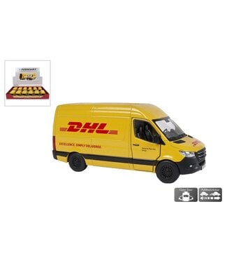 40x Gele DHL bus