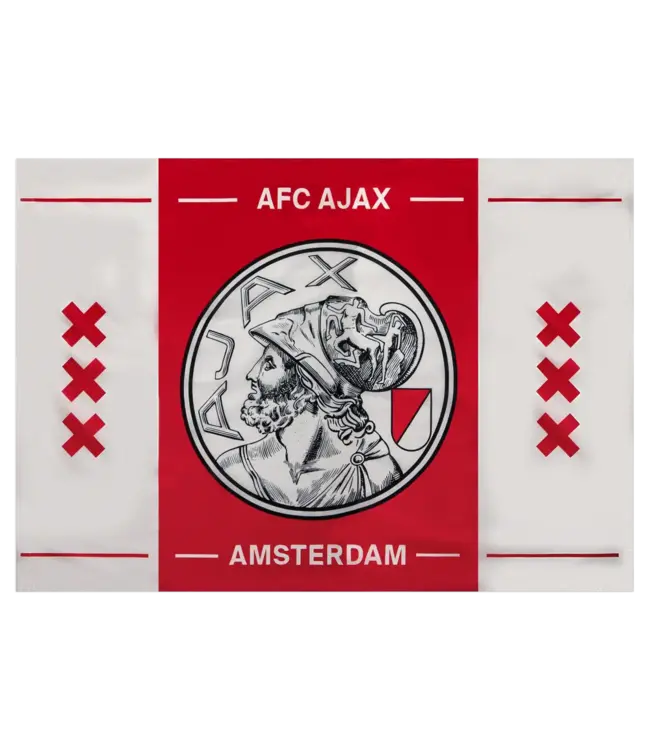 Ajax Vlag WRW Oud Logo 150x225 cm