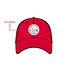 Ajax Cap rood oud logo Senior